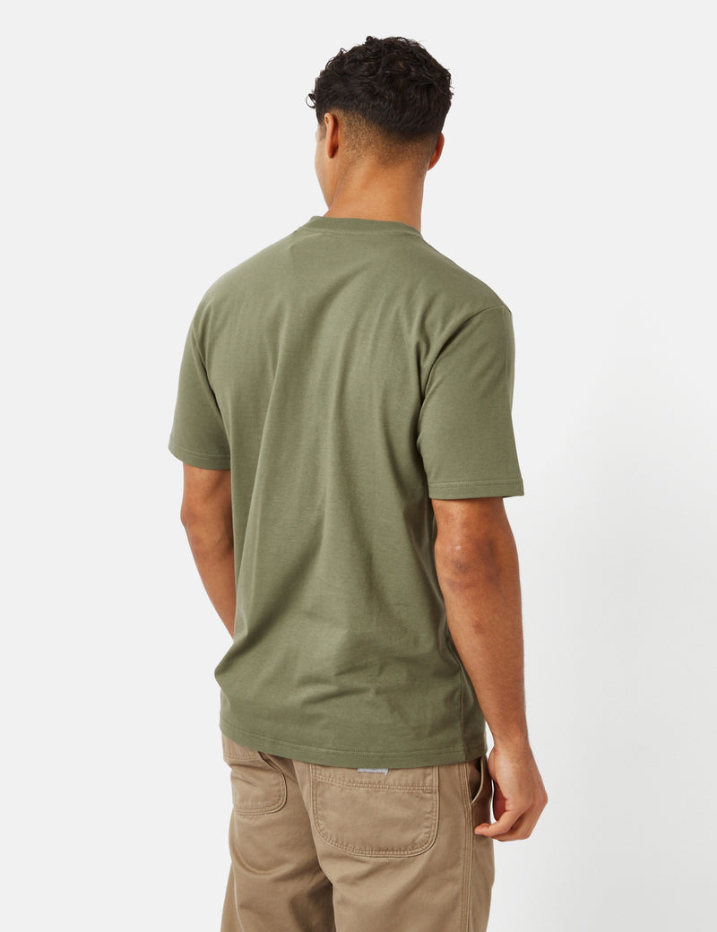 Carhartt-WIP Old Tunes T-Shirt (Organic) - Dollar Green