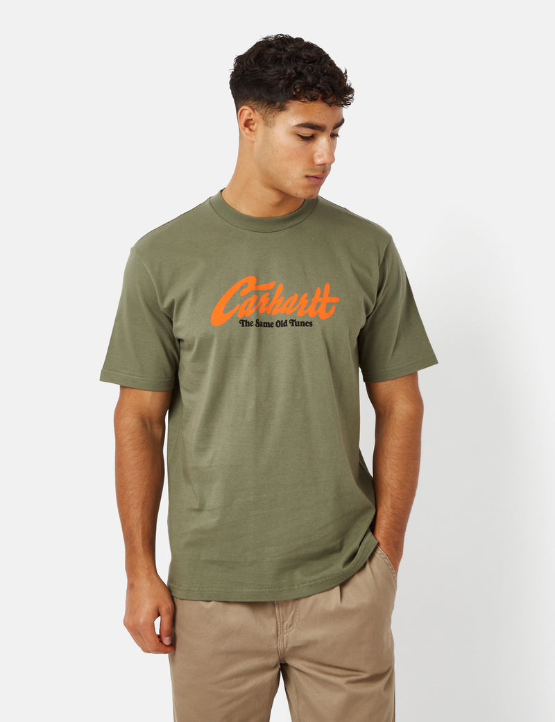 Carhartt-WIP Old Tunes T-Shirt (Organic) - Dollar Green