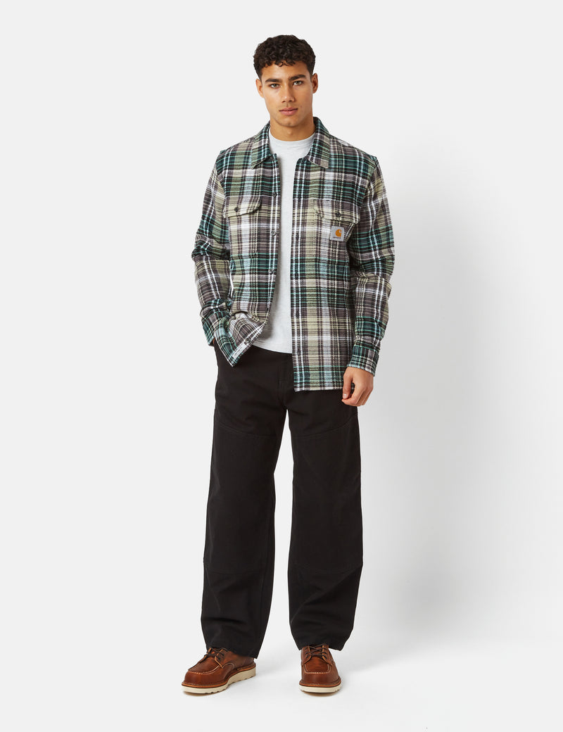 Carhartt-WIP Valmon Shirt (Regular) - Valmon Check/Botanic Green