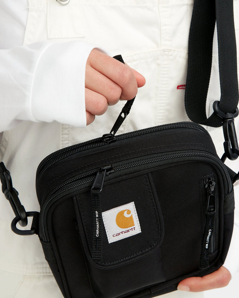 Carhartt-WIP Essentials Bag (Recycled) - Black I Urban Excess