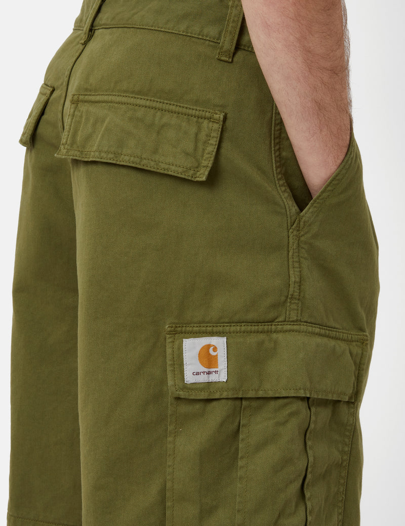 Carhartt-WIP Cole Cargo Shorts (Organic) - Kiwi Green