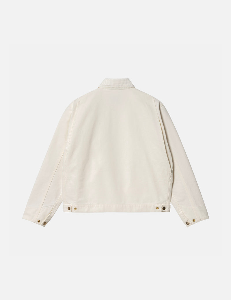 Carhartt-WIP Womens OG Detroit Jacket (Organic) - Wax/Wax Rinsed