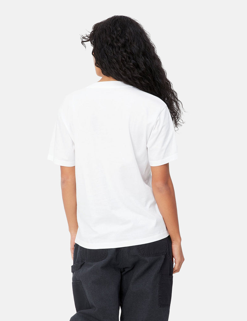 Carhartt-WIP Womens Blush T-Shirt (Regular) - White