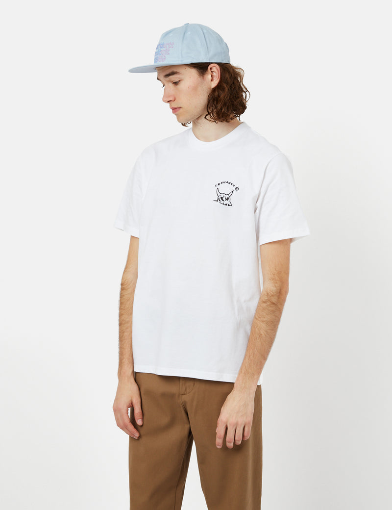 Carhartt-WIP New Frontier T-Shirt (Organic) - White