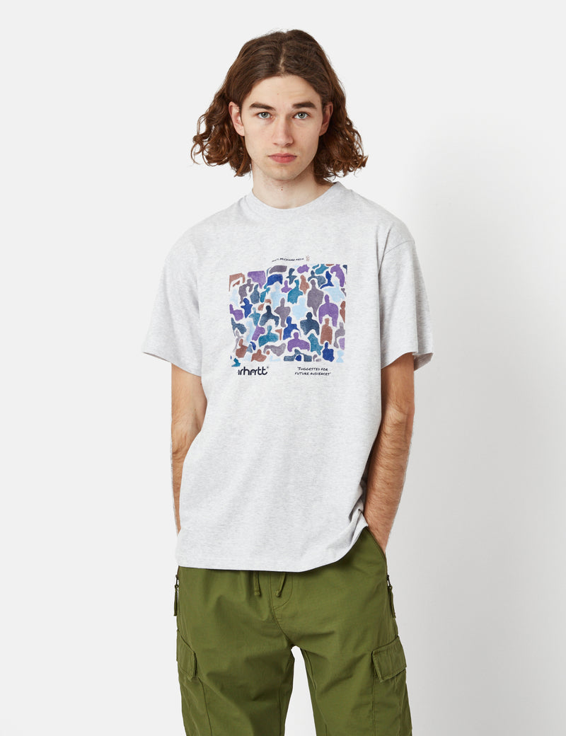 Carhartt-WIP Unity T-Shirt (Organic) - Ash Heather Grey