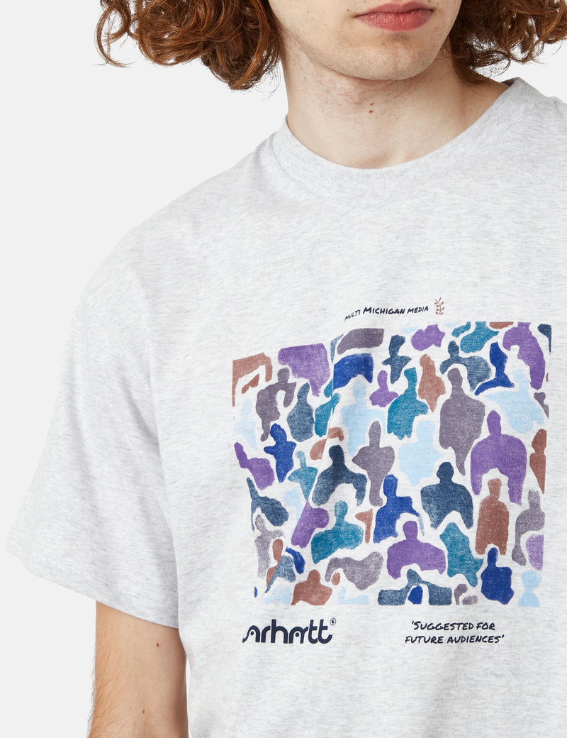 Carhartt-WIP Unity T-Shirt (Organic) - Ash Heather Grey