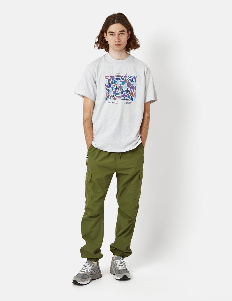 Carhartt-WIP Unity T-Shirt (Organic) - Ash Heather Grey