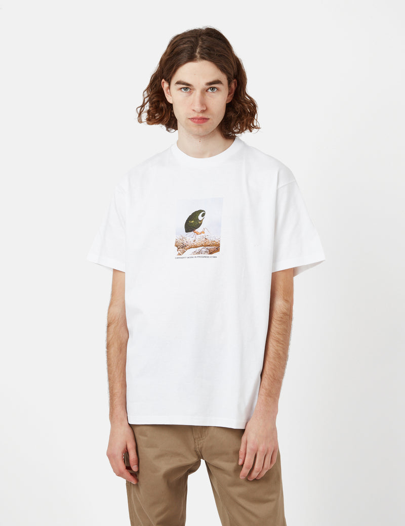 Carhartt-WIP Antleaf T-Shirt (Organic) - White