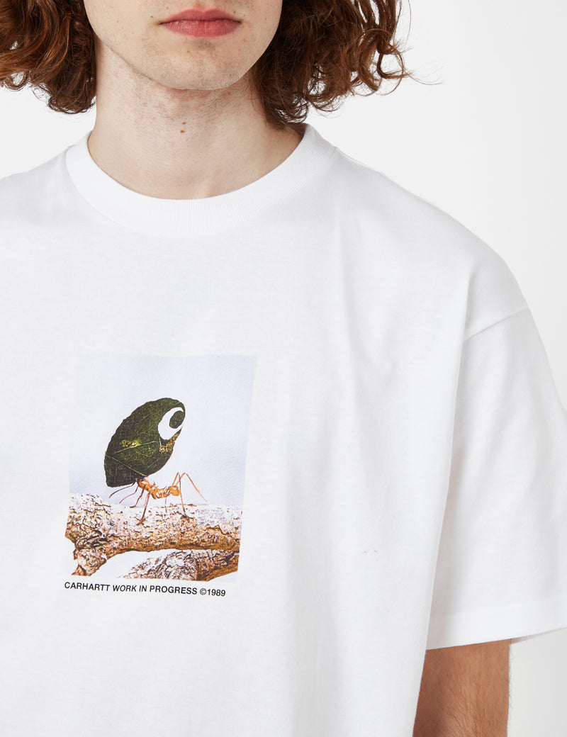 Carhartt-WIP Antleaf T-Shirt (Organic) - White