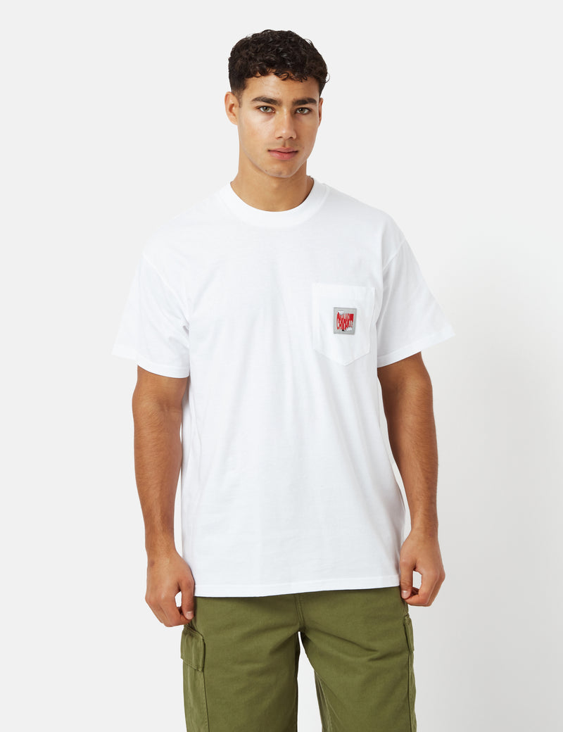 Carhartt-WIP Stretch Pocket T-Shirt (Regular/Organic) - White I UE ...