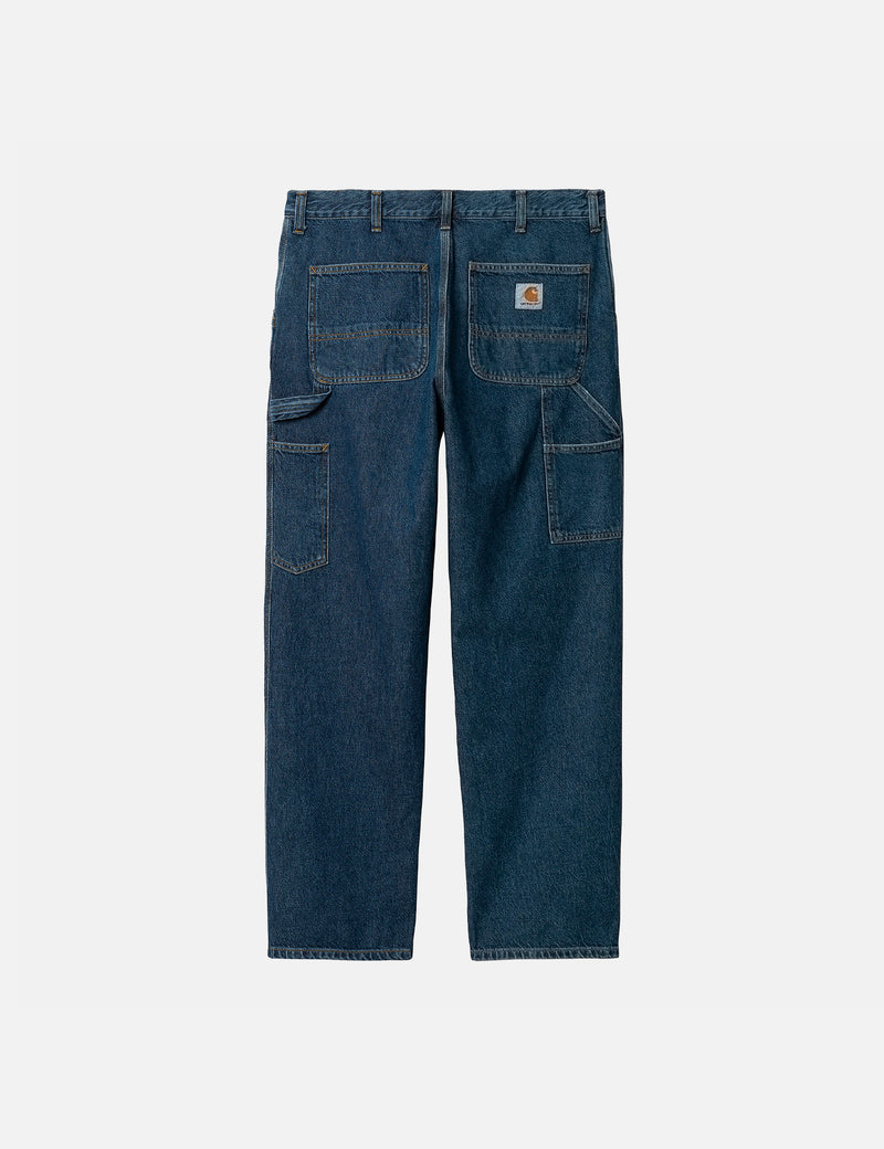 Carhartt WIP Single Knee Pant (Smith Denim) - Blue Stone Washed