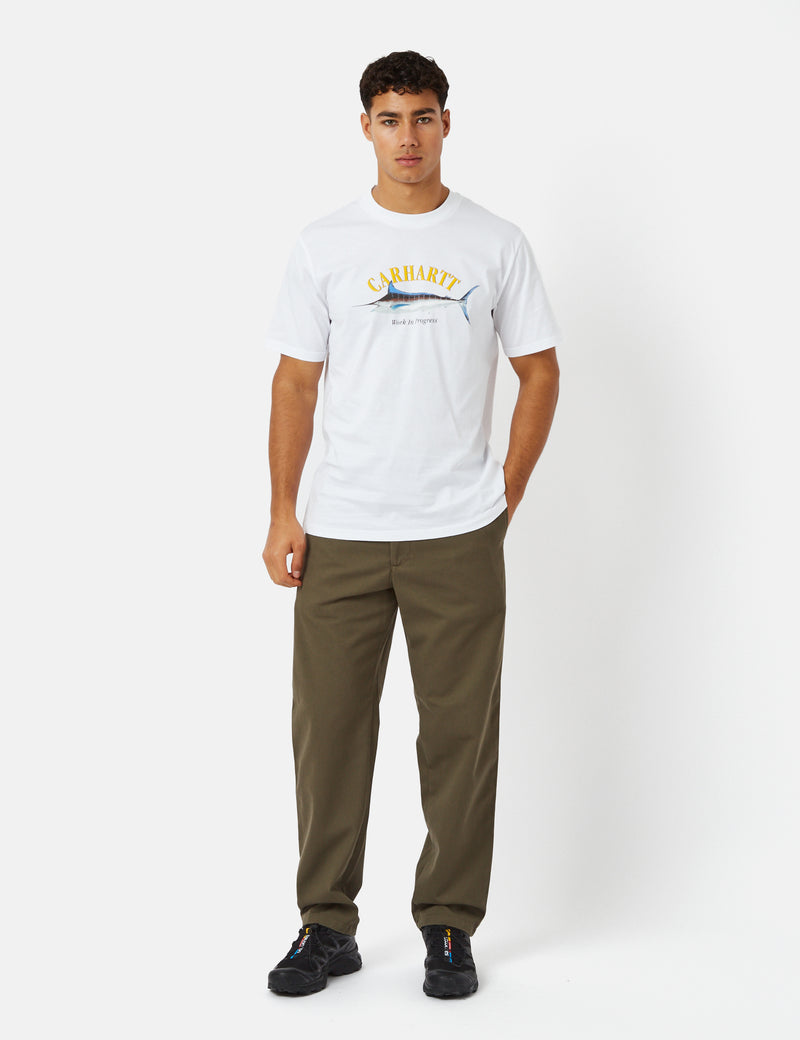 Carhartt-WIP Marlin T-Shirt (Organic) - White
