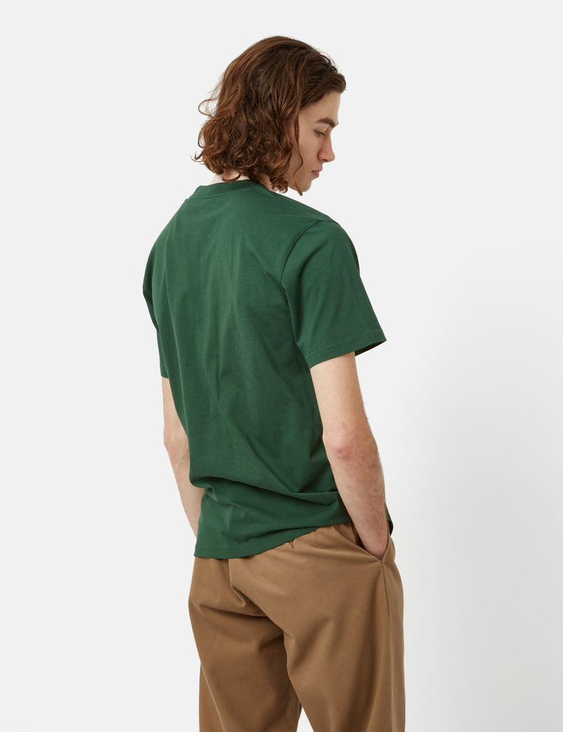 Carhartt-WIP Marlin T-Shirt (Organic) - Treehouse Green