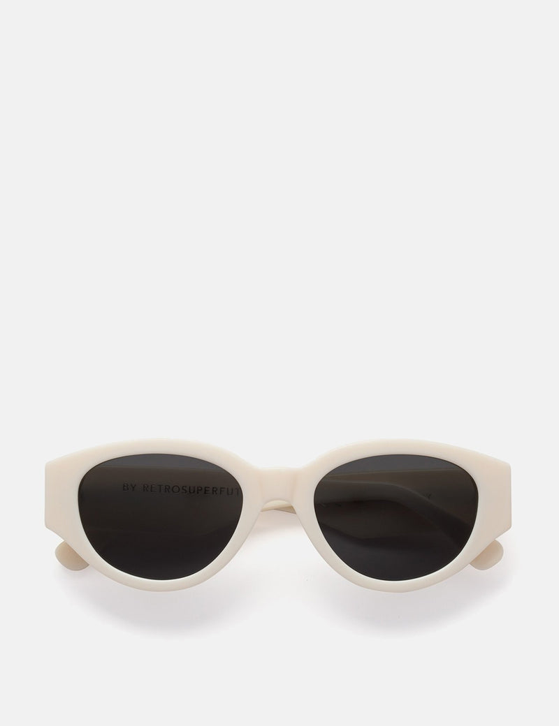 Super Drew Mama Sunglasses - Panna White