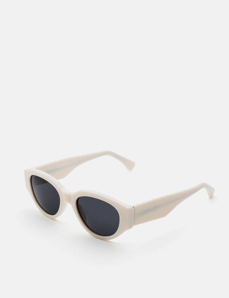 Super Drew Mama Sunglasses - Panna White
