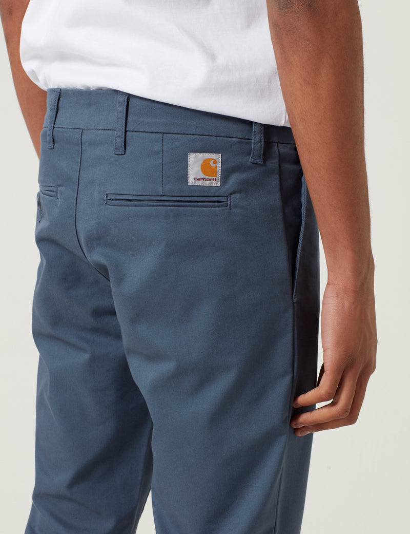 Pantalon Chino Carhartt-WIP Sid (Slim) - Stone Blue