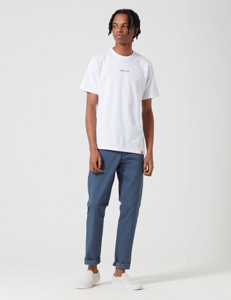 Pantalon Chino Carhartt-WIP Sid (Slim) - Stone Blue