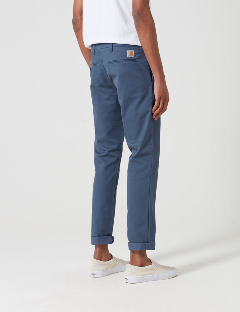 Pantalon Chino Carhartt-WIP Sid (Slim) - Stone Blue