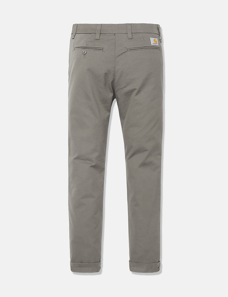 Pantalon Chino Carhartt-WIP Sid (Slim) - Tundra Grey