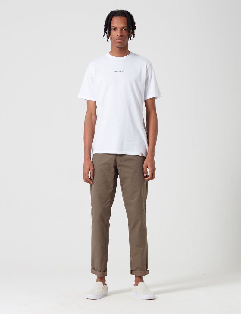 Pantalon Chino Carhartt-WIP Sid (Slim) - Tundra Grey