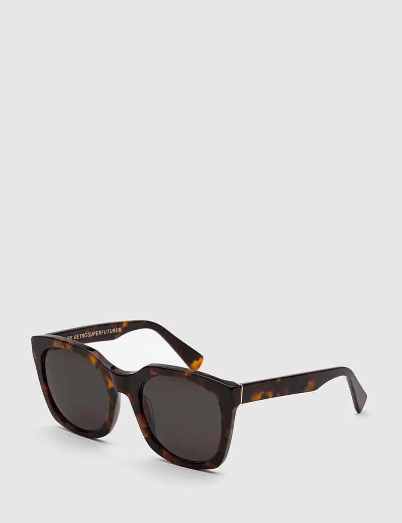 Super Quadra Classic Sunglasses - Havana Brown