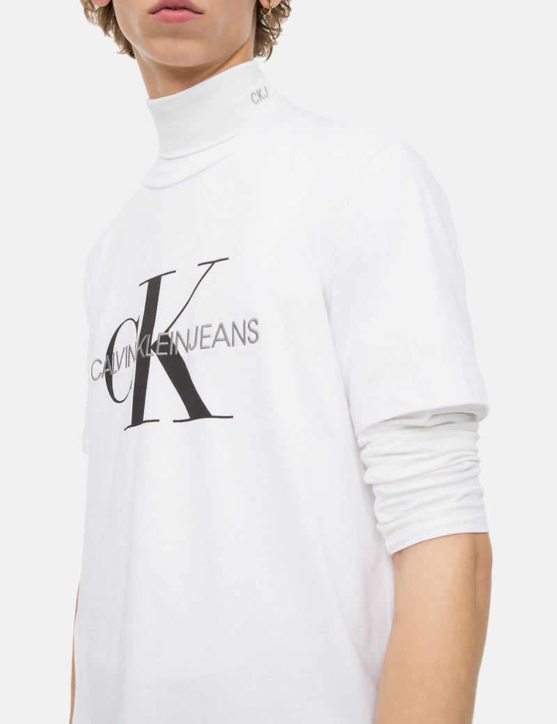 T-Shirt à Logo Calvin Klein - Bright White