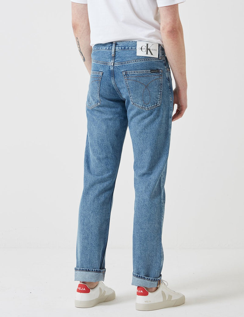 Calvin Klein CKJ 035 Gerade geschnittene Jeans - Mid Stein
