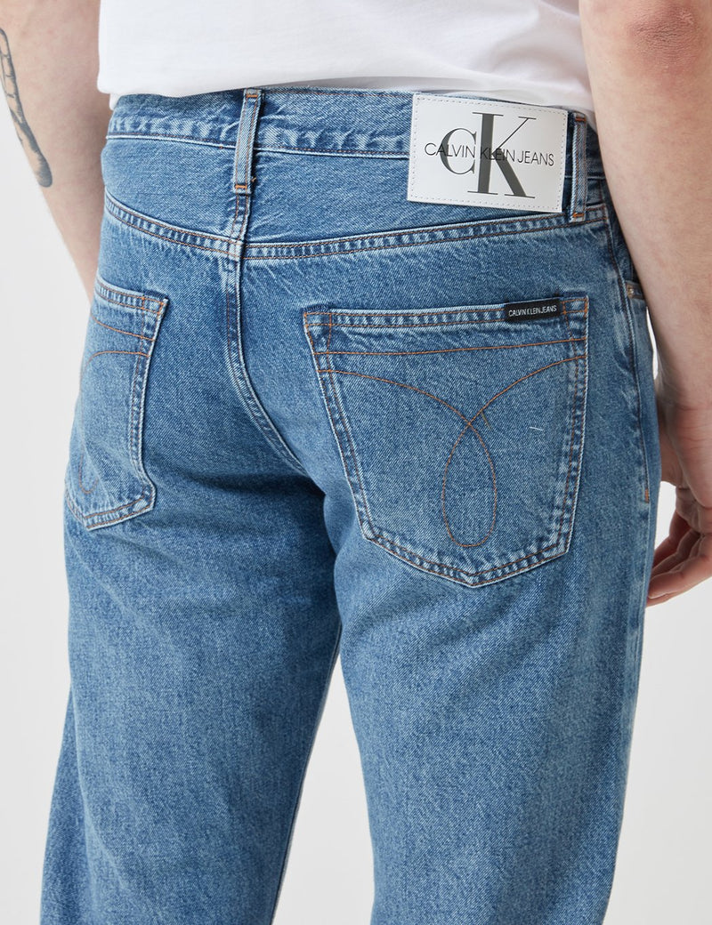 Calvin Klein CKJ 035 Gerade geschnittene Jeans - Mid Stein