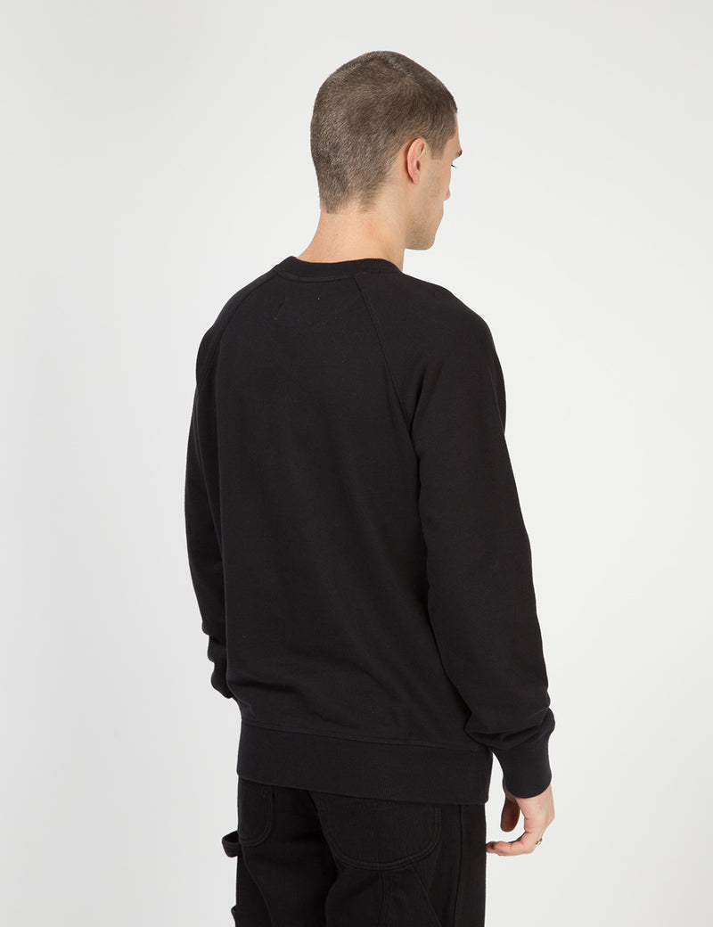 Calvin Klein Monogram Logo Sweatshirt - Black