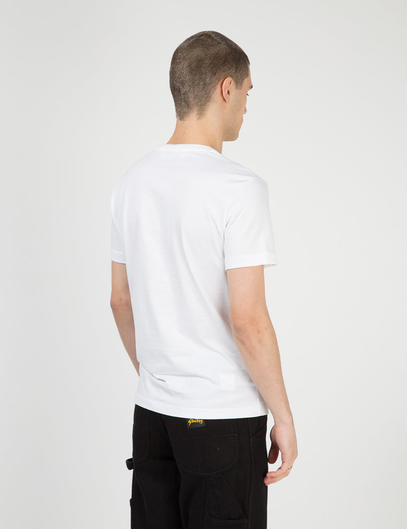 Calvin Klein Multi Institutional Box T-Shirt - Weiß