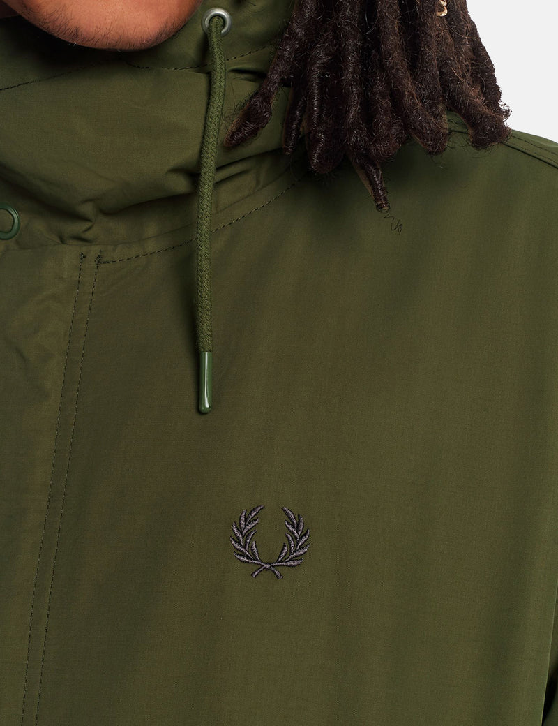 Fred Perry Shell Parka - Vert militaire