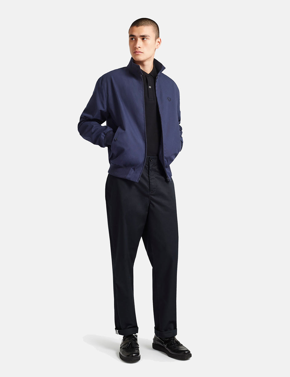 Fred perry harrington navy cheap