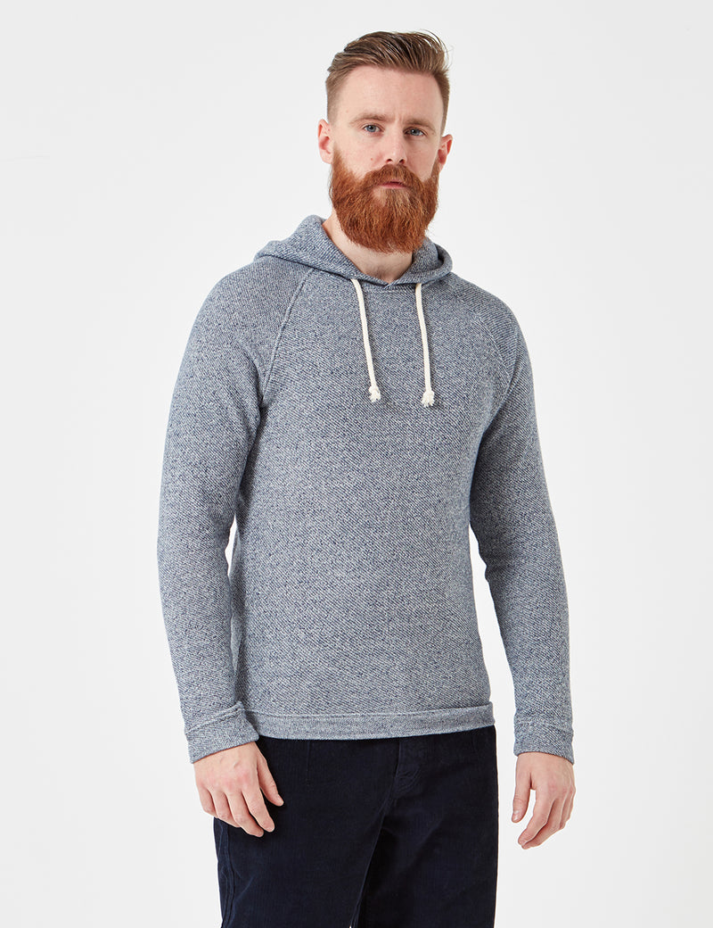 Human Scales Hans Hooded Sweatshirt - Blue