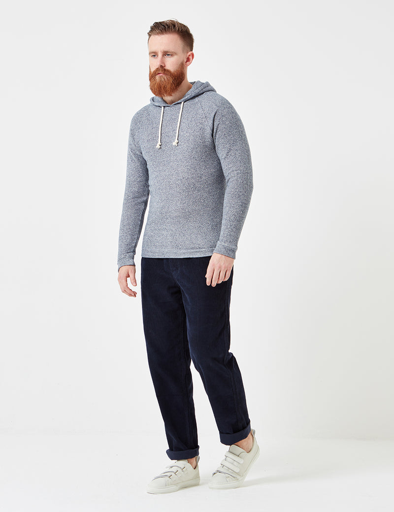 Human Scales Hans Hooded Sweatshirt - Blue