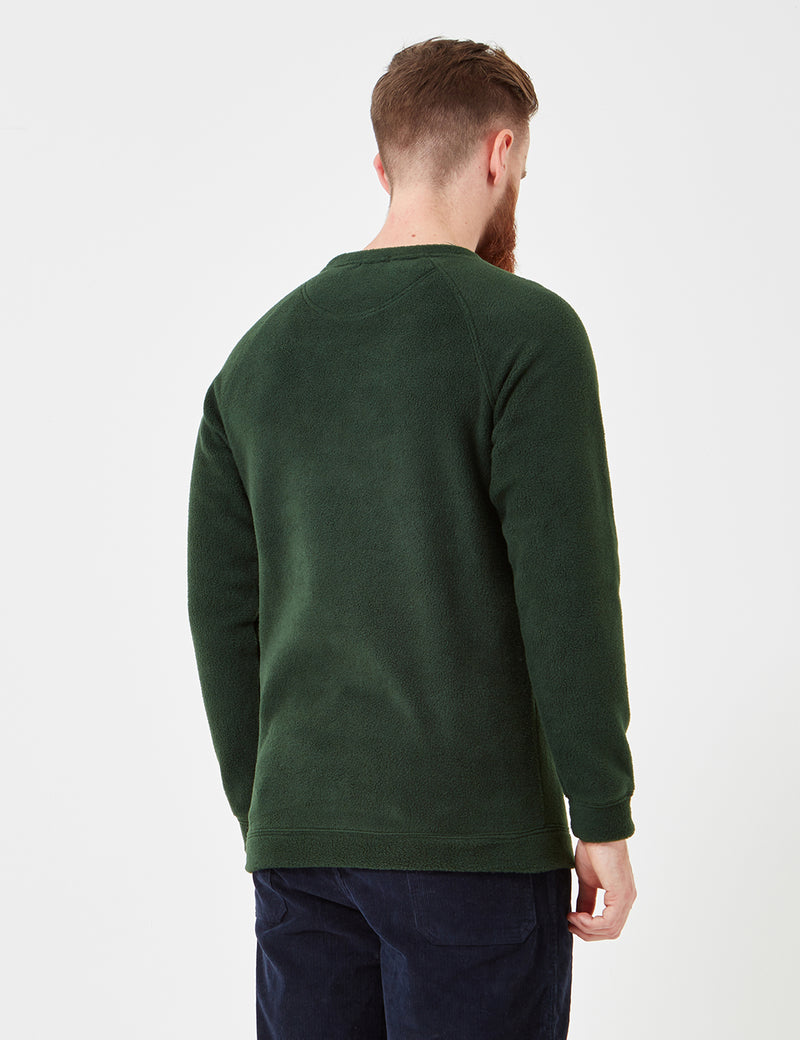 Human Scales Carlos Pocket Sweatshirt - Moss Green