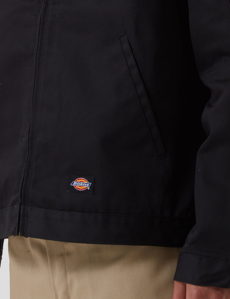 Dickies Unlined Eisenhower Jacket - Black