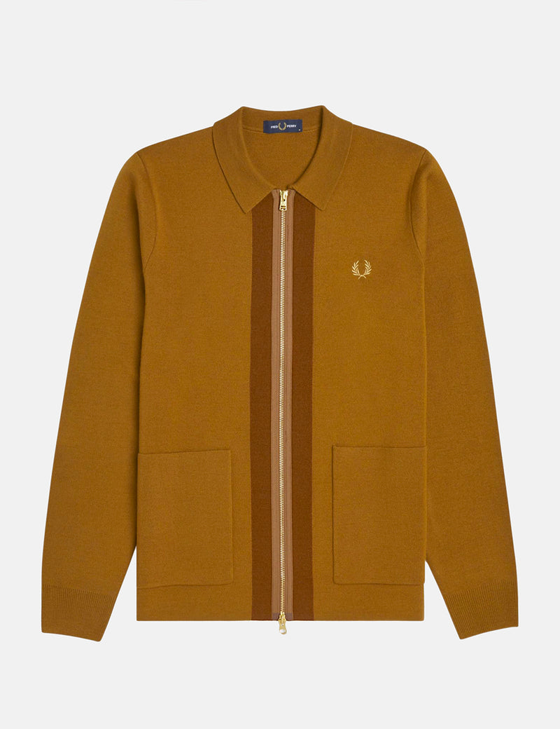 Fred perry zip up cardigan outlet