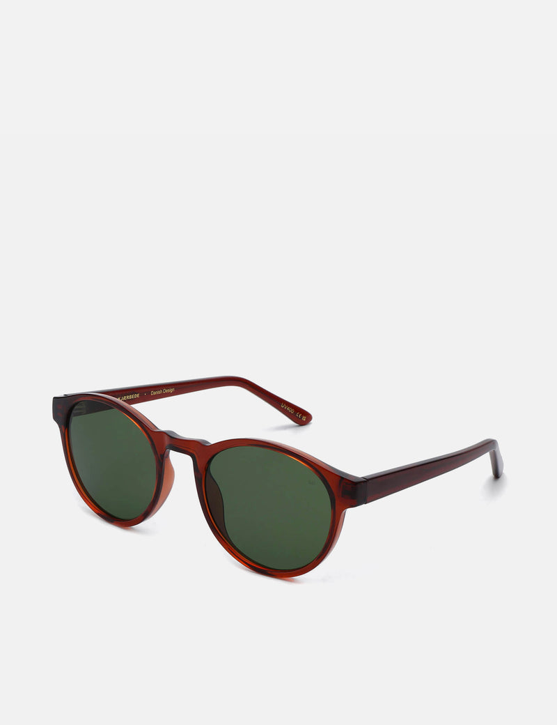A. Kjaerbede Marvin Sunglasses - Brown Transparent