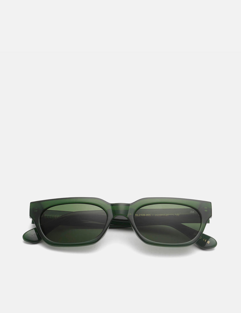 A. Kjaerbede Bror Sunglasses - Dark Green Transparent