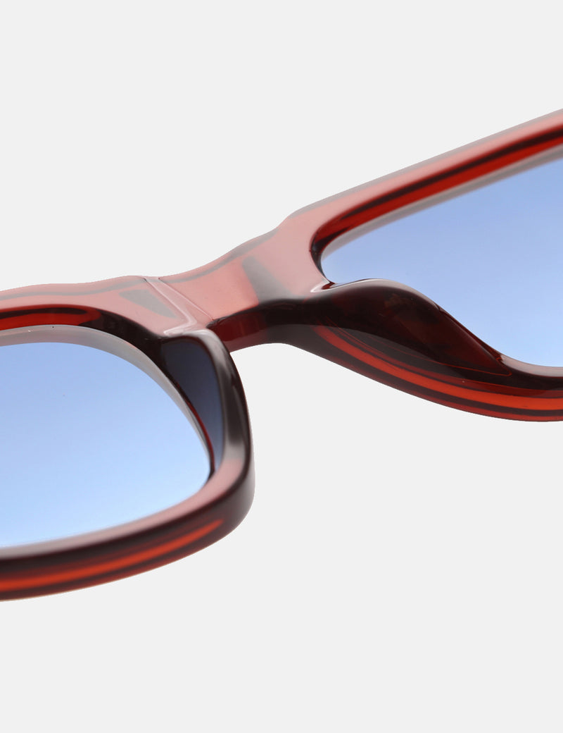 A.Kjaerbede Halo Sonnenbrille - Braun Transparent