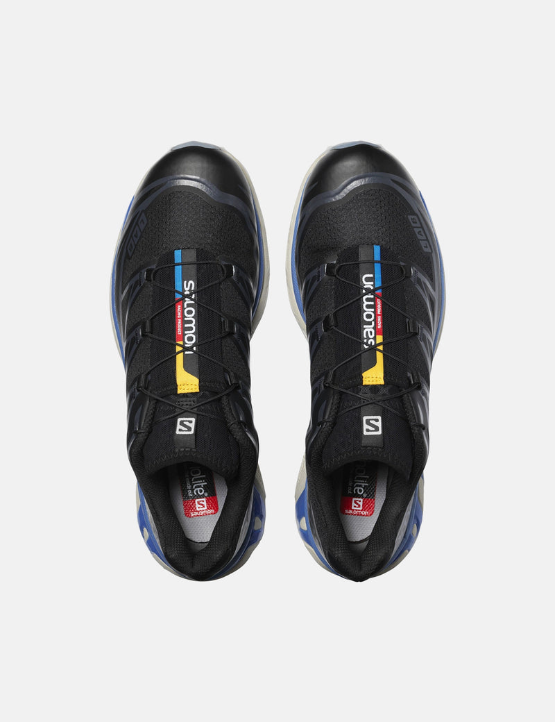 Salomon XT-6 CLEAR Baskets - Noir/Riviera/Nimbus Cloud