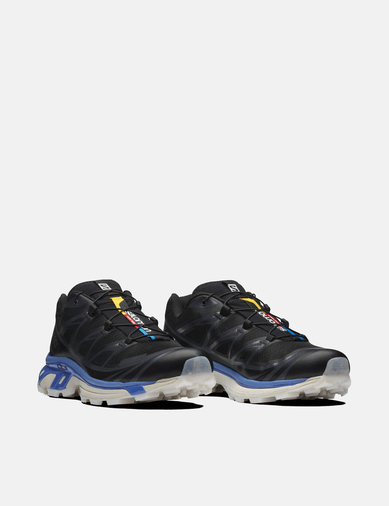 Salomon XT-6 CLEAR Baskets - Noir/Riviera/Nimbus Cloud