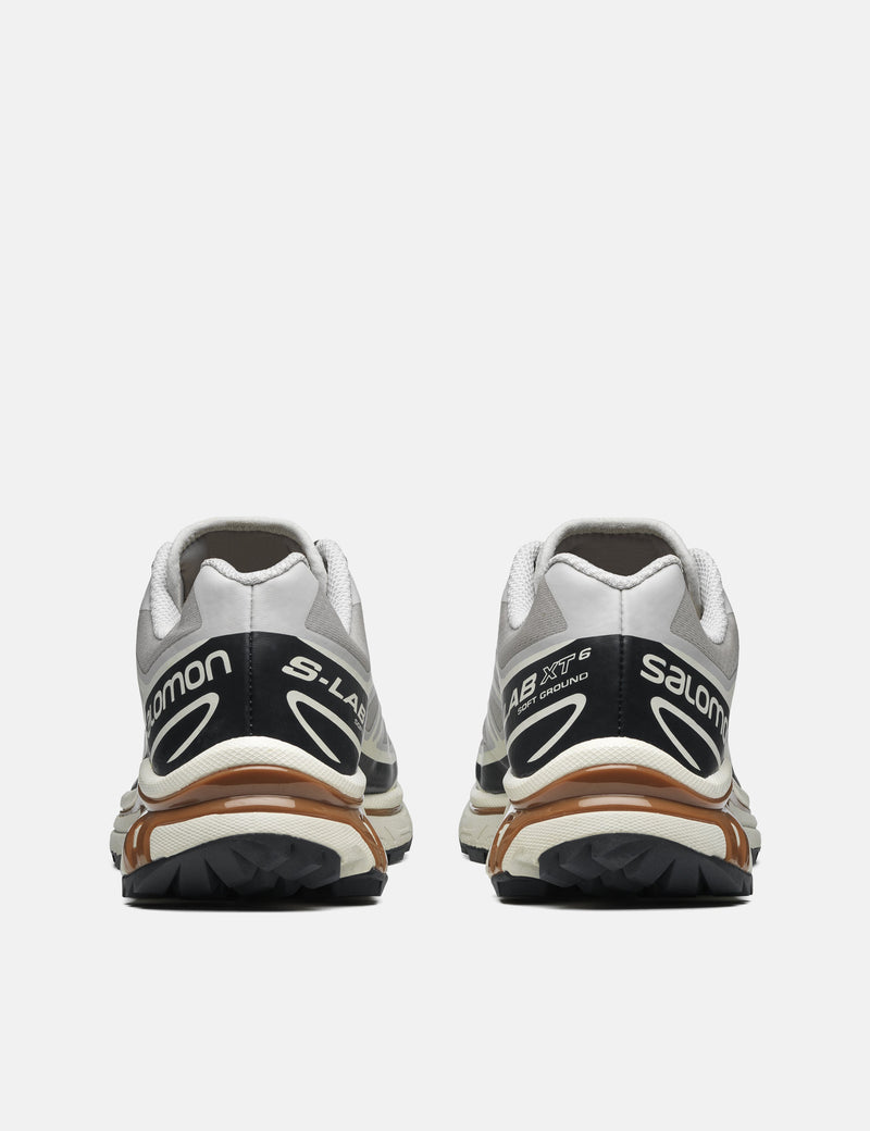 Salomon XT-6 Trainers - Lunar Rock/Dark Sapphire/Rubber
