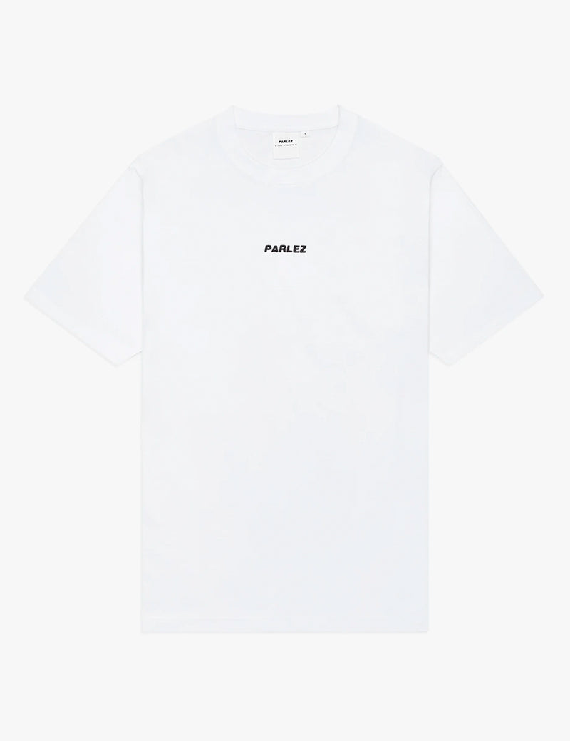 Parlez LadsunTシャツ-ホワイト/ブラック