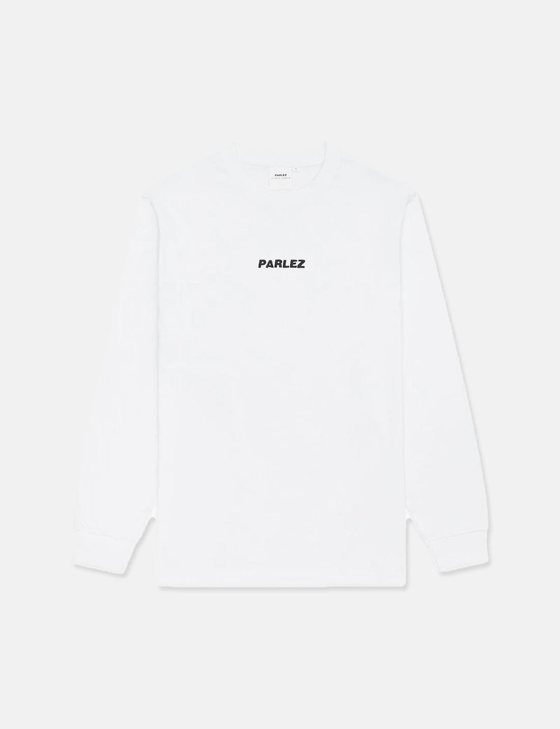 T-Shirt à Manche Longue Parlez Ladsun - Blanc