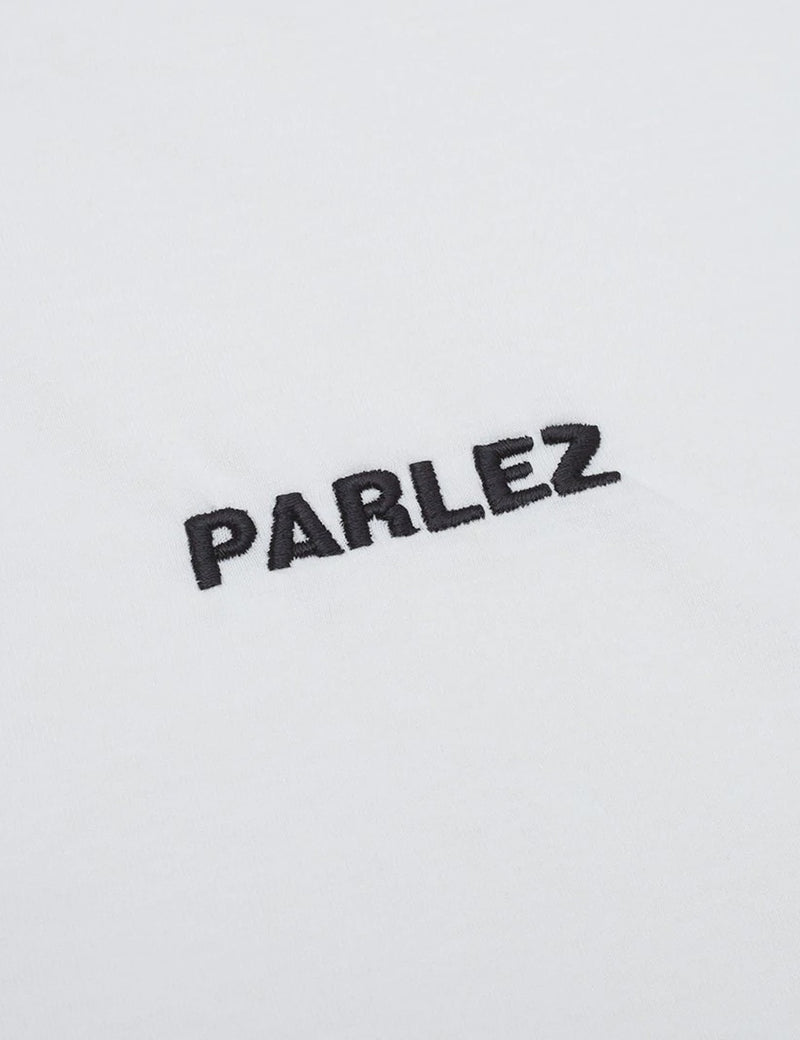 T-Shirt à Manche Longue Parlez Ladsun - Blanc