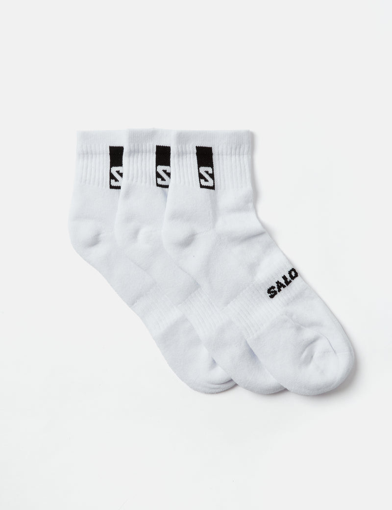 Salomon Everyday Ankle Socks (3-Pack) - White