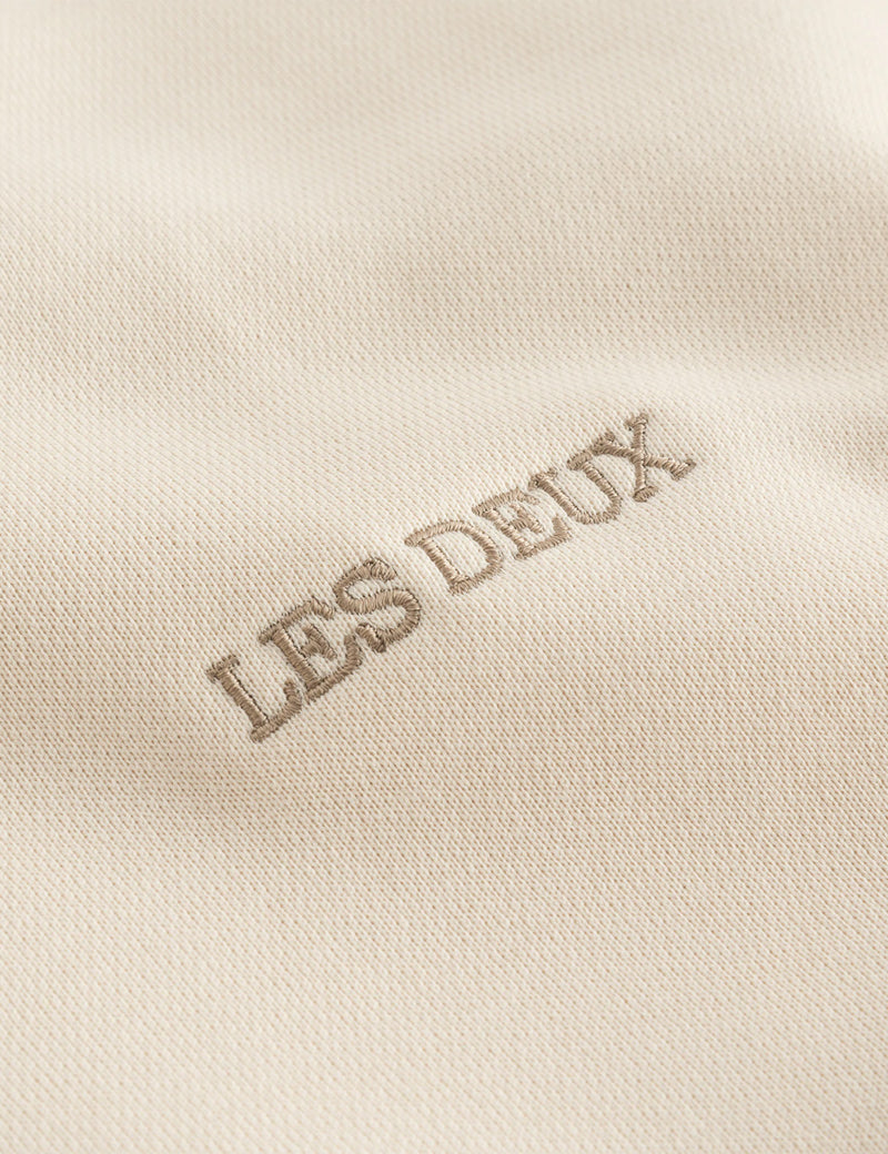 Sweat Les Deux Diego Half Zip - Ivoire