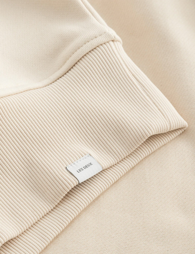 Sweat Les Deux Diego Half Zip - Ivoire