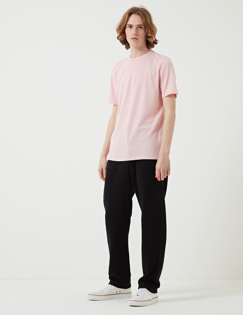 Les Basics 르 크루 티셔츠-핑크